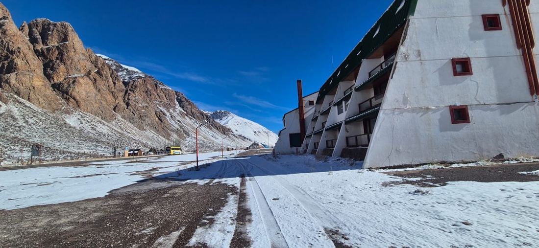 Hotel de montaña en Los Penitentes